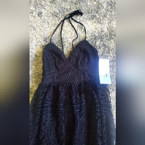 Bundle Only: Just Me Lace And Lined Open corset Women party Cocktail Dress. Sz.M - Picture 3 of 13